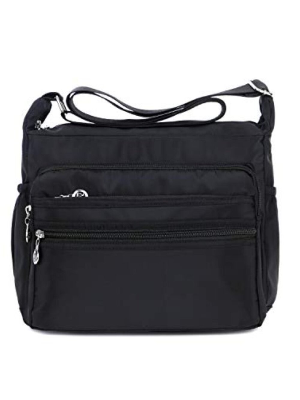 SYYHOME Nylon Crossbody Bag Multi-Pocket Lightweight Travel Purse